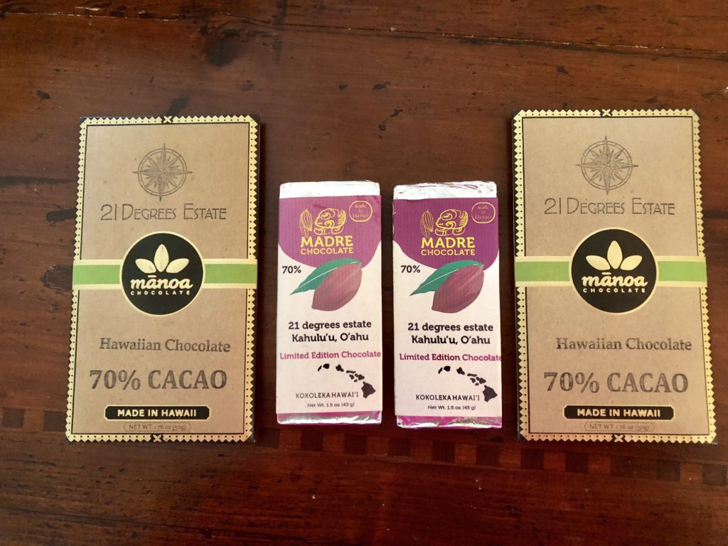 21D 70% Cacao Chocolate Bars